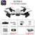 Sg700D 4K Drone with Camera Wifi Fpv Drone Hd Optical Flow Dual Camera with Gesture Photograph Altitude Hold Mode SG700 SG700S