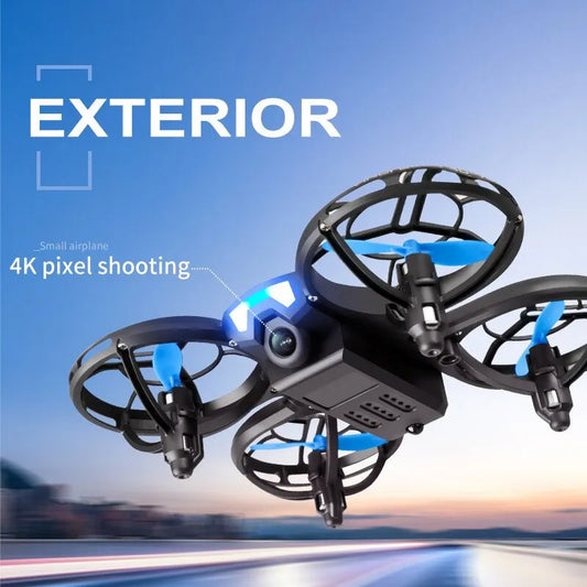 V8 New Mini Drone 4K 1080P HD Camera Drones Wifi Fpv Air Pressure Height Maintain Foldable Quadcopter RC Dron Toy Gift