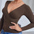 New Spring Summer Women Rib-Knit Stretchable Sexy V Neck Asymmetrical Hem Sweater Pull Femme Knitted Pullovers Y2K Jersey Tops