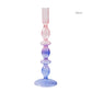 Floriddle European Candle Holder Glass Candlestick Home Decoration Wedding Decoration Candle Stick Holder Nordic Home Decor