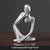 The Thinker Abstract Statues Sculptures Yoga Figurine Nordic Living Room Home Decor Decoration Maison Accessories Desk Ornaments