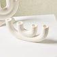 1PC Candlestick Holder Ceramic Ornament Photography Home Decoration Candle Holder Nordic Home Decor Ceramic Candelabra