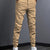 Manfinity Men Solid Slant Pocket Pants