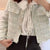 New Fashion Korean Chic Vintage Tweed Woolen Jacket Coat Women Autumn Single Breasted Plaid Tassel Office Lady Outwear