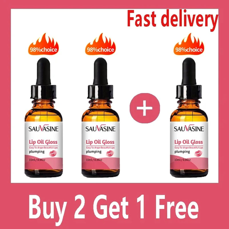 Instant Volumising Lips Serum Plumper Repairing Reduce Fine Lines Fuller Filler Bigger Pulp Lips Moisturizing Care Essence 10ML