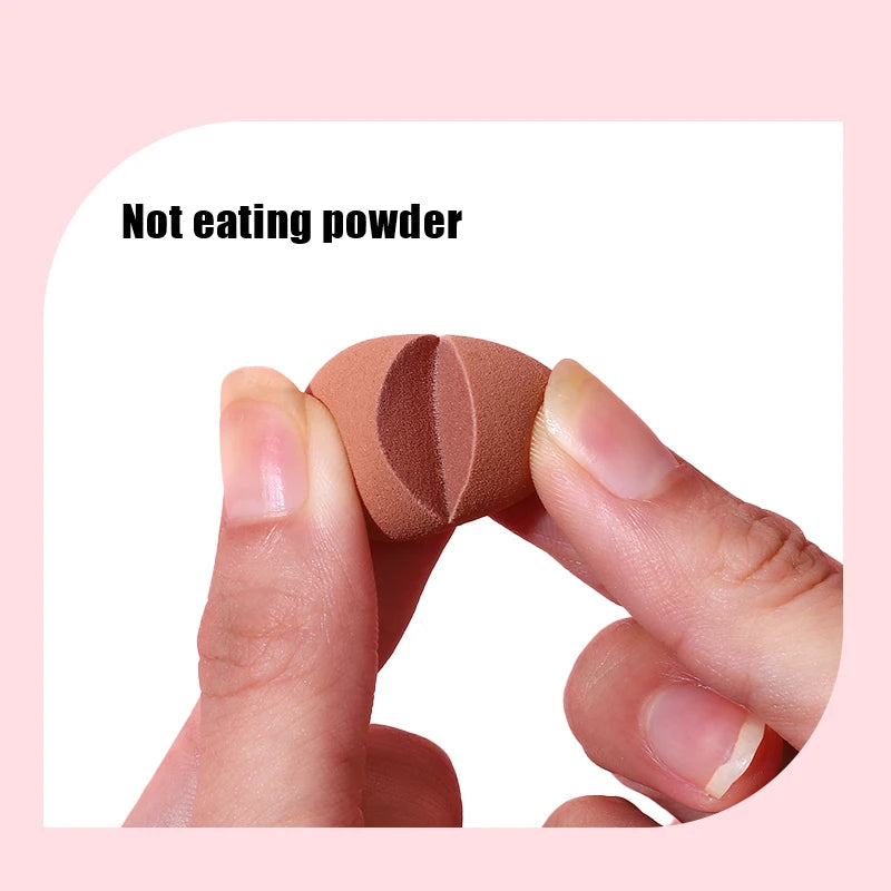 8Pcs Makeup Sponge Set Mini Finger Puff Triangle Powder Puff Soft Beauty Egg Foundation Cream Concealer Make up Blender Tools